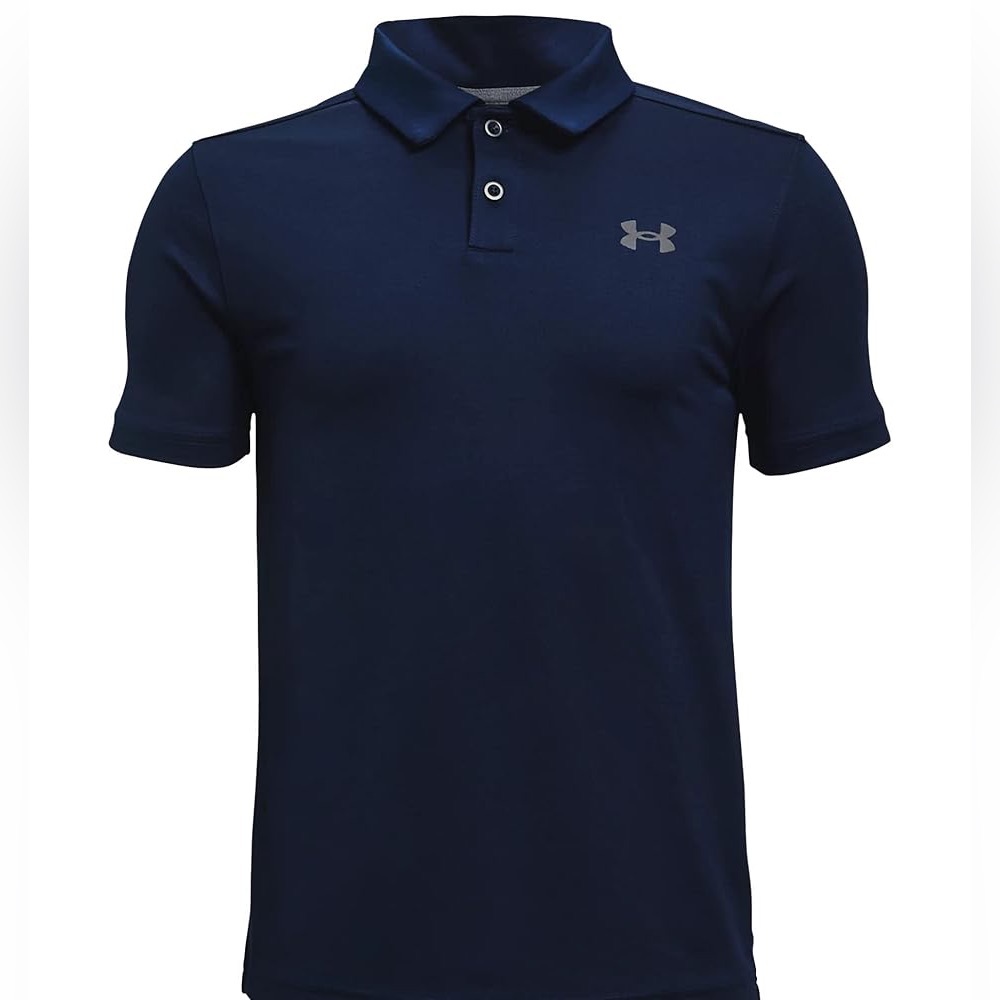 Under Armour Boy’s Heat Gear Polo Blue Size YL